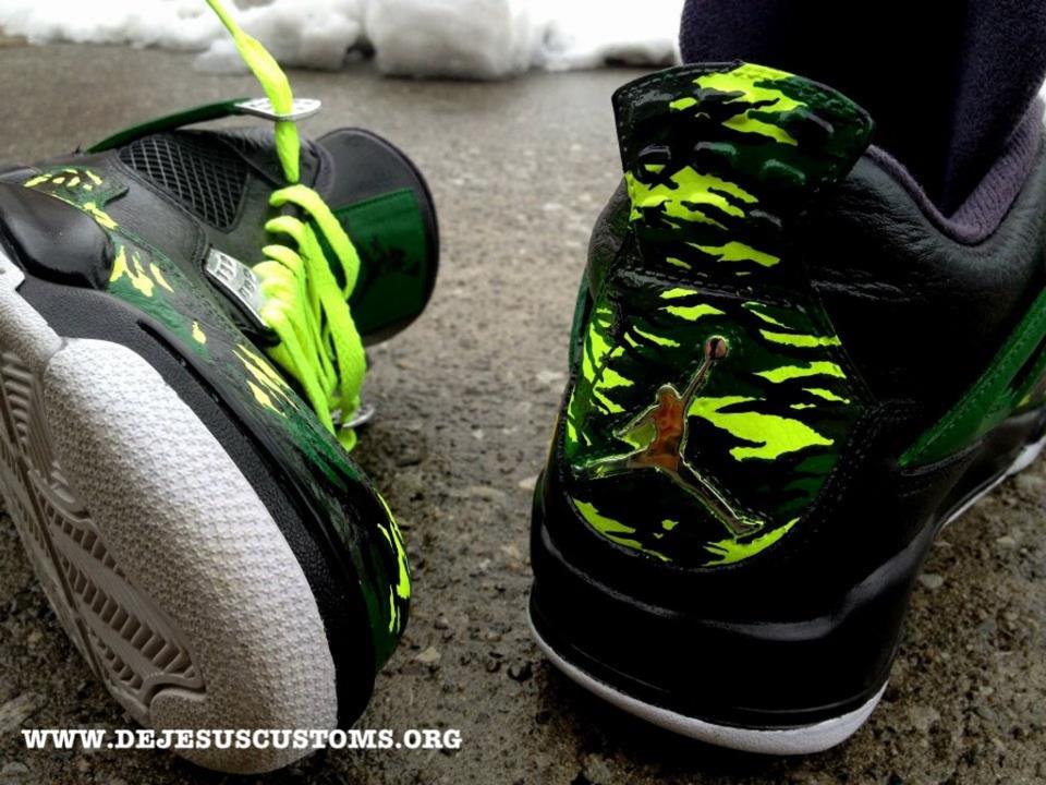 Air Jordan Iv Duck Camo Customs 5