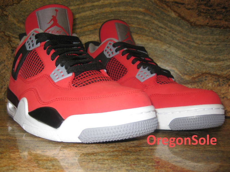 Air Jordan Iv Fire Red Nubuck Available Early On Ebay 03
