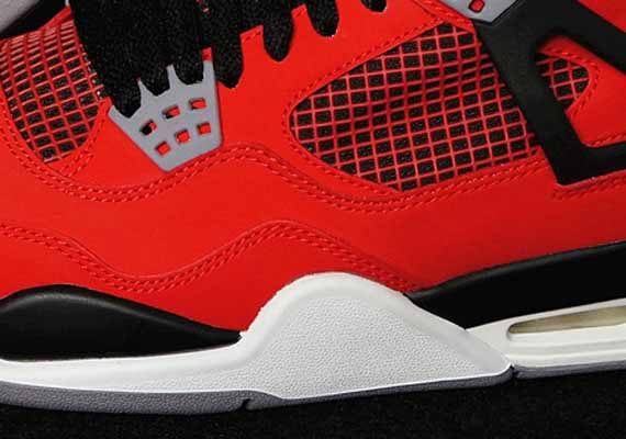 Air Jordan IV "Fire Red Nubuck" - Available Early on eBay