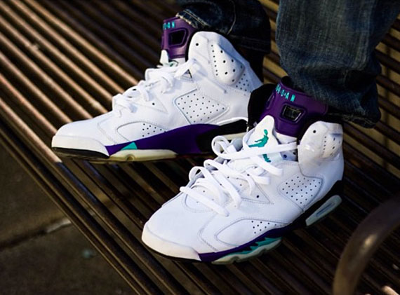 Air Jordan VI "Grape" Customs by El Cappy