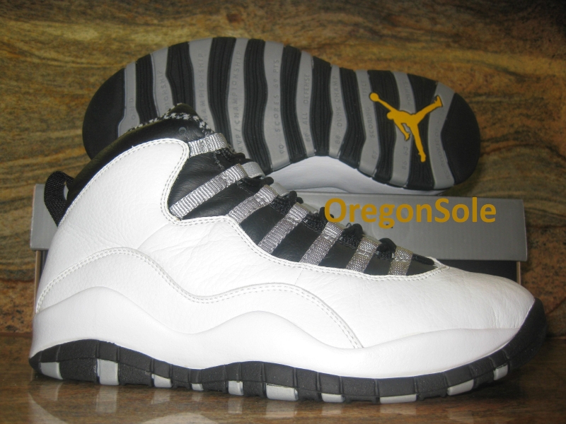 Air Jordan X Steel Yellow Jumpman Sample 04