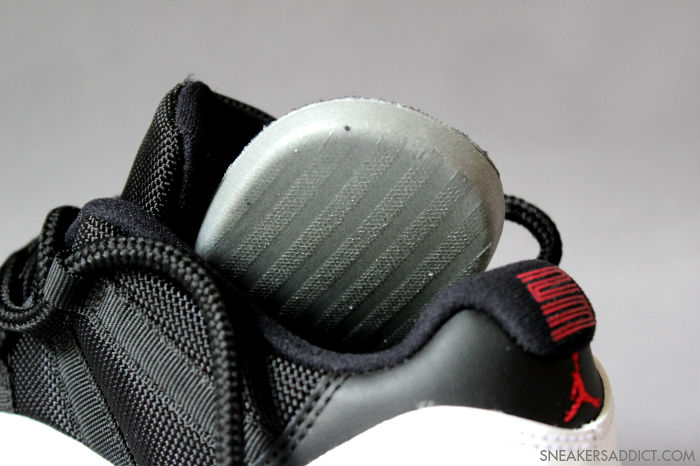 Air Jordan Xi Retro Low White Black Red 8