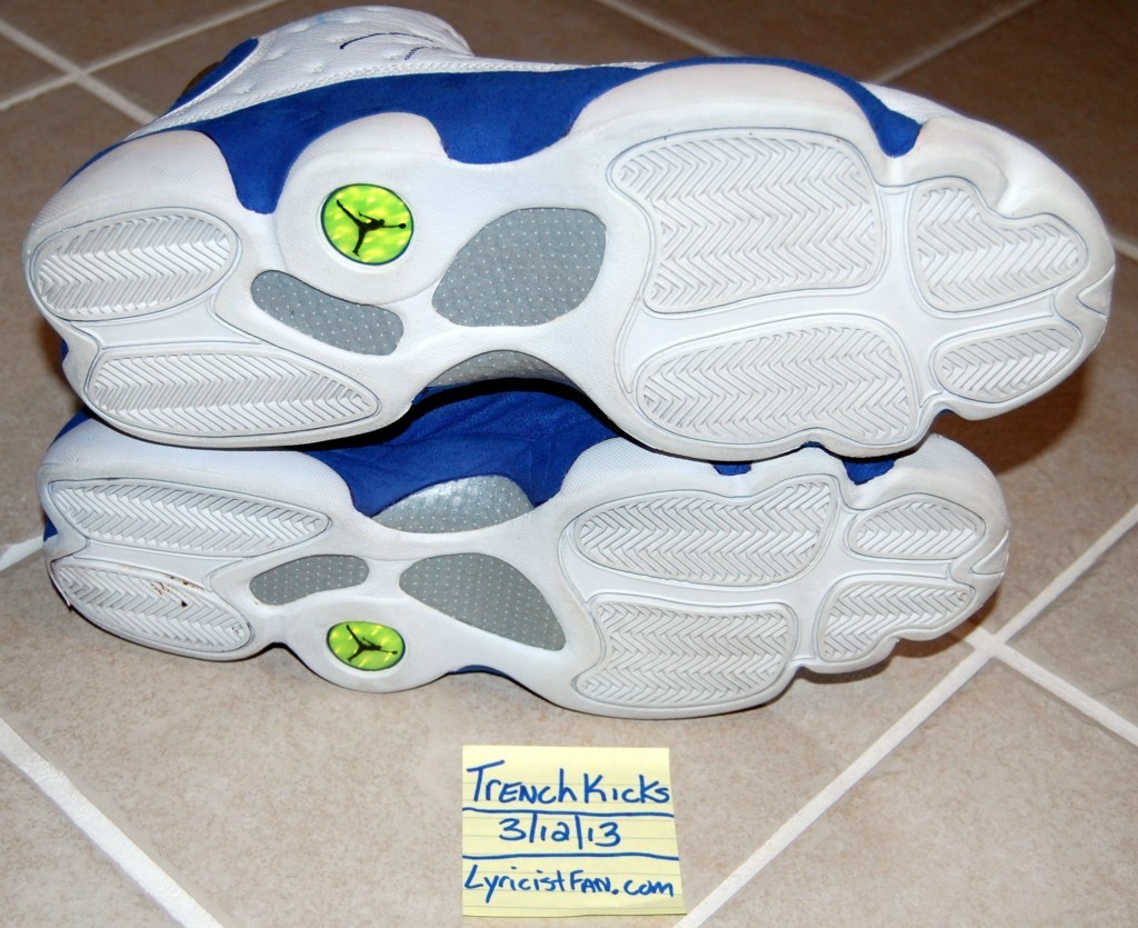 Air Jordan Xiii Jared Jeffries Autographed Wizards Pe 031