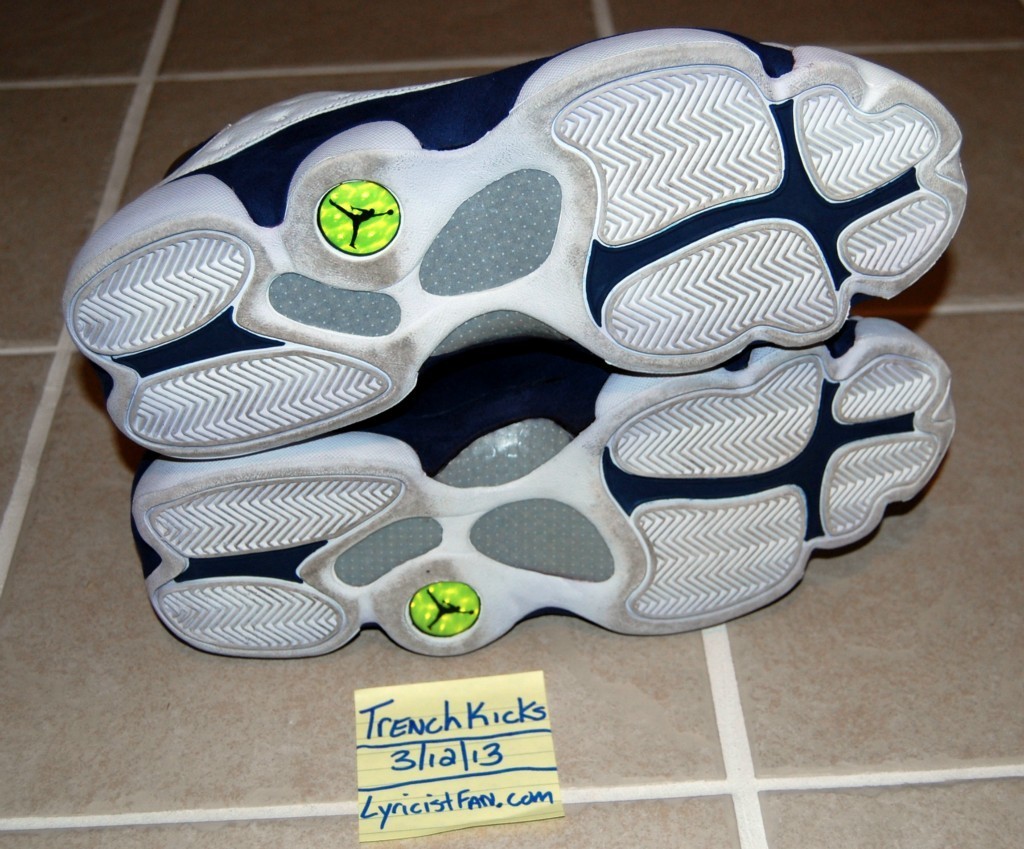 Air Jordan Xiii Michael Finley Autographed Mavs Pe 04