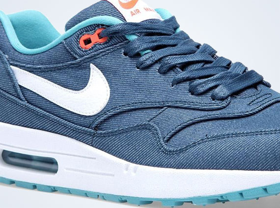 nike air max 1 denim midnight turquoise