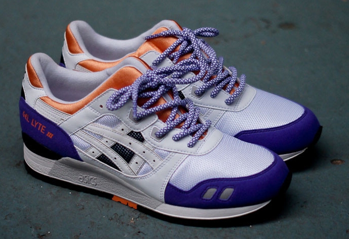 Asics Gel Lyte Iii White Purple Og 07