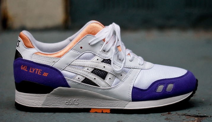 Asics Gel Lyte Iii White Purple Og 09