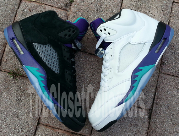 Black Grape Jordan V 10