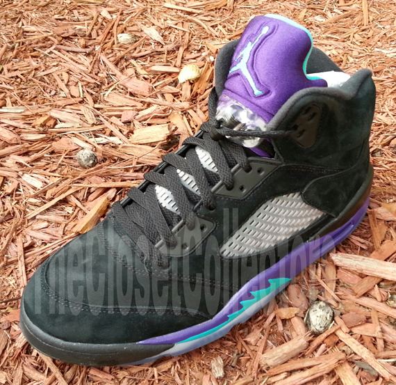 Black Grape Jordan V 2