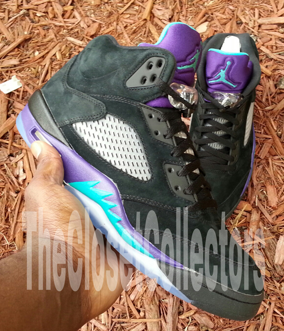 Black Grape Jordan V 7