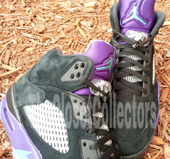 Black Grape Jordan V 8