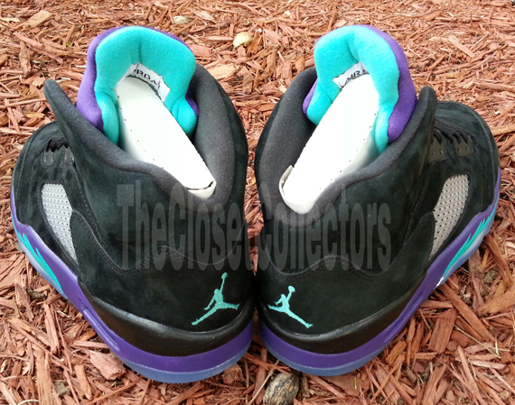 Black Grape Jordan V 9