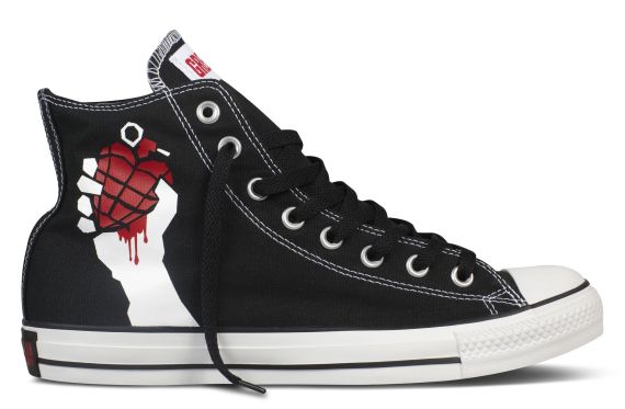 Green Day Converse Chuck Taylor All Star Collection 01