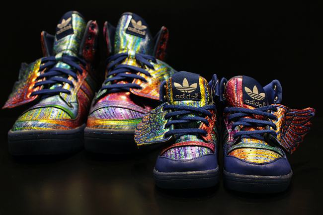 Jeremy Scott Adidas Originals Js Wings Rainbow Hologram 2
