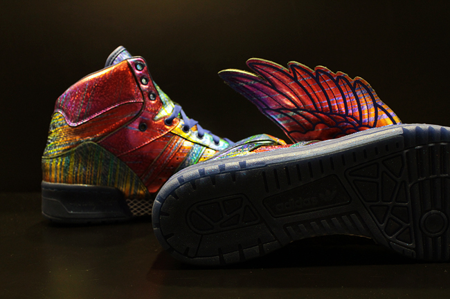 Jeremy Scott Adidas Originals Js Wings Rainbow Hologram 5