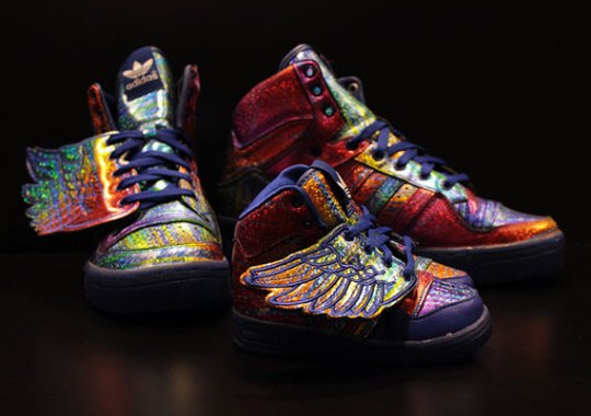 Jeremy Scott x adidas Originals JS Wings “Rainbow Hologram” – Available