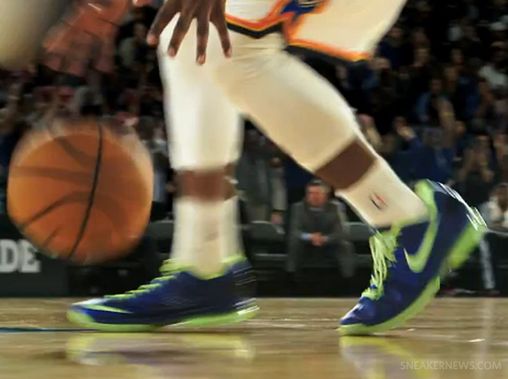 Kevin Durant in Nike KD V Elite for Gatorade Ad SneakerNews