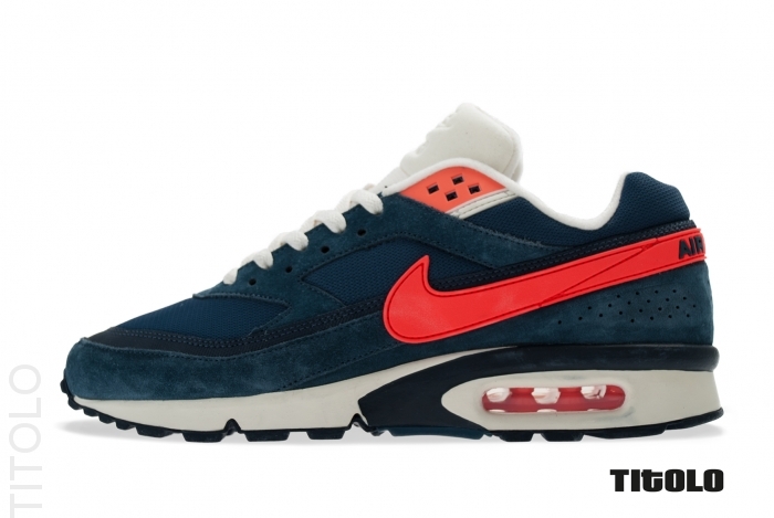 Nike Air Classic Bw Squadron Blue Total Crimson 1