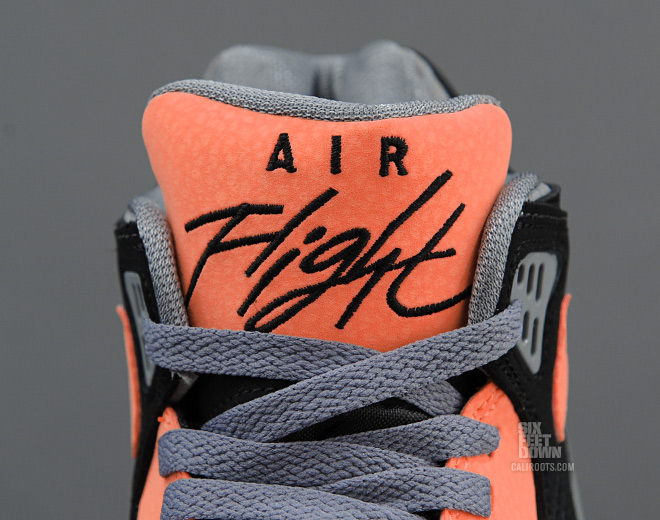 Nike Air Flight 89 Black Bright Citrus Cool Grey 004