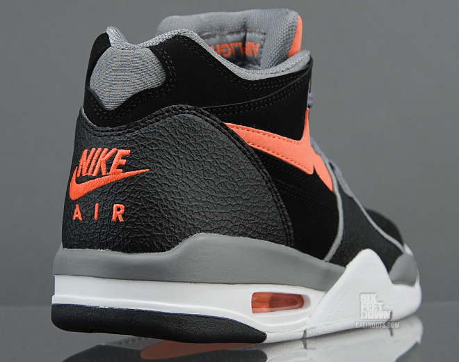 Nike Air Flight 89 Black Bright Citrus Cool Grey 006