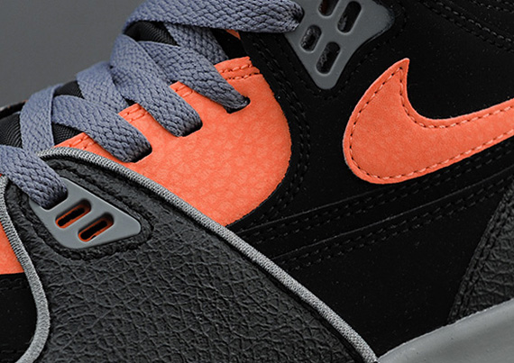 Nike Air Flight ’89 – Black – Bright Citrus – Cool Grey