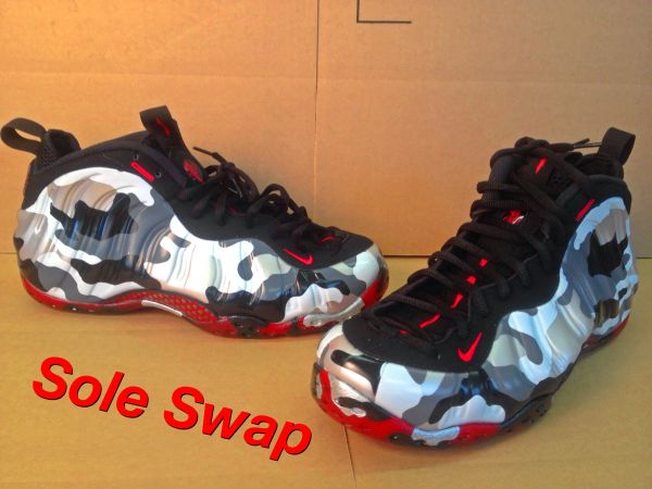 Nike Air Foamposite One Fighter Jet Camo Sole 04