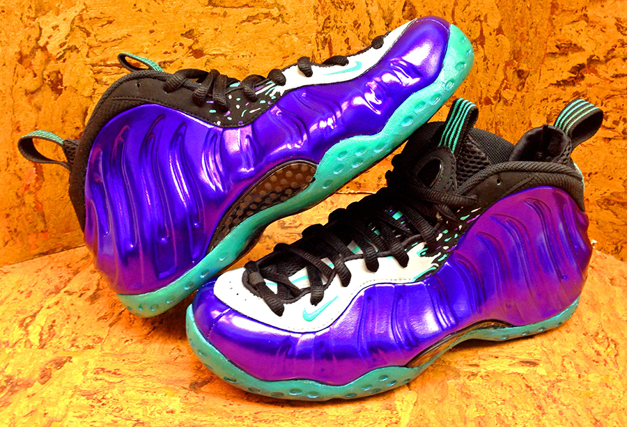 Nike Air Foamposite One Grape Soleswap Customs 1