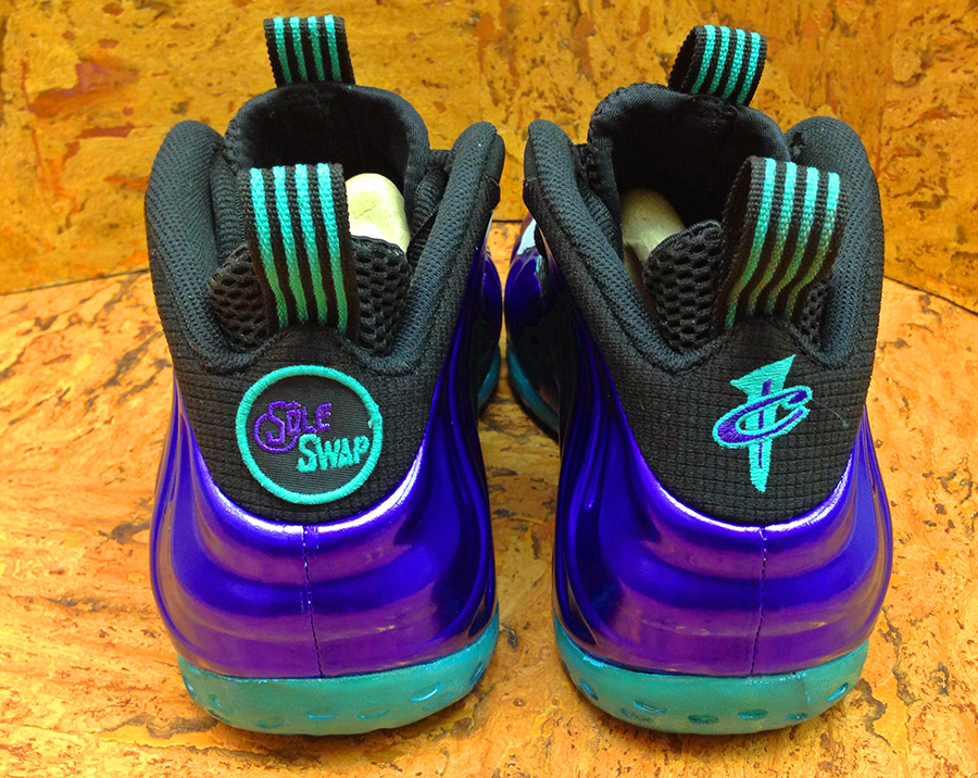 Nike Air Foamposite One Grape Soleswap Customs 4