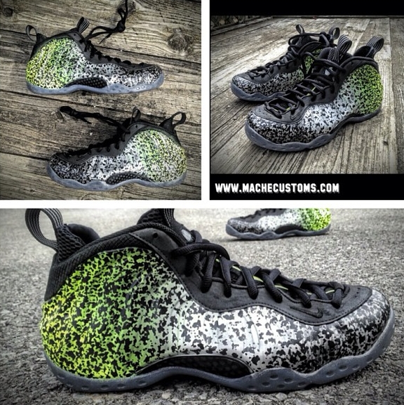 Nike Air Foamposite One Oregon Nights Customs 01