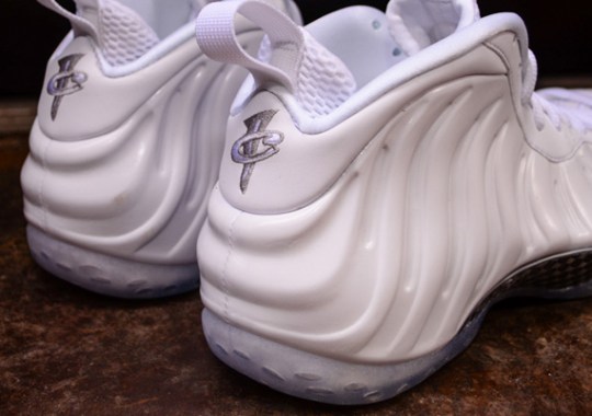 Nike Air Foamposite One “Whiteout” – Arriving at Retailers