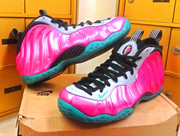 Nike Air Foamposite Pro South Beach Customs 01