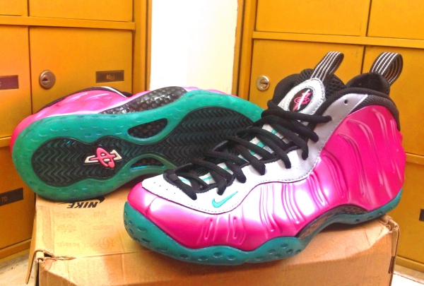 Nike Air Foamposite Pro South Beach Customs 02