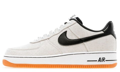 Nike Air Force 1 Low - White Canvas - Black - SneakerNews.com