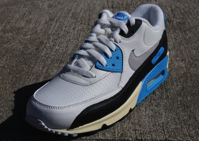 Nike Air Max 90 Og Sail Neutral Grey Laser Blue 02