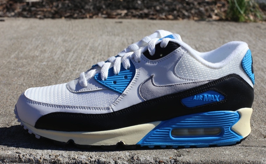 Nike Air Max 90 Og Sail Neutral Grey Laser Blue 03