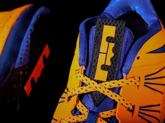 Nike Air Max LeBron X Low - Orange - Blue