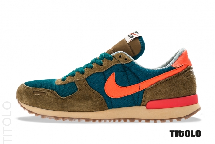 Nike Air Vortex Vintage Mid Turquoise Total Crimson Squadron Green Sail 2