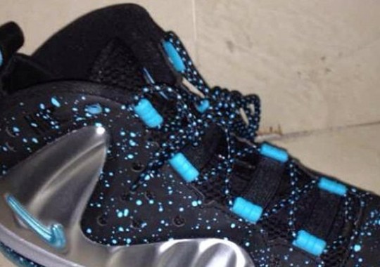 Nike Barkley Posite Max – Silver – Black – Blue