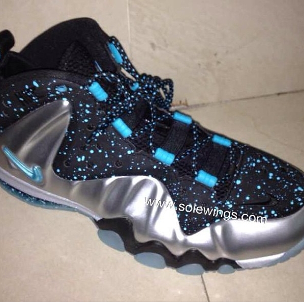 Nike Barkley Posite Max Silver Black Blue