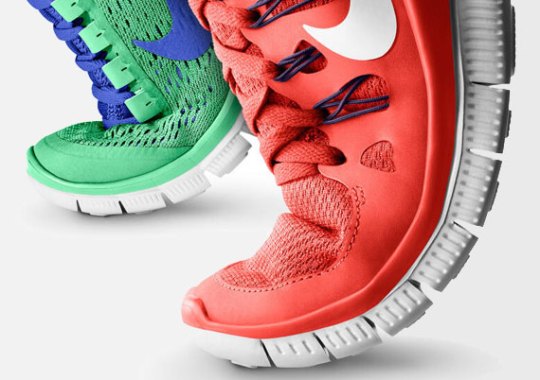 Nike Free 3.0 & 5.0 iD – Available Tomorrow