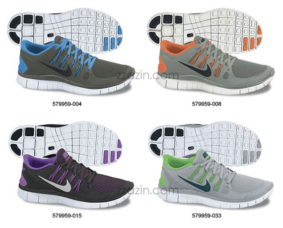 Nike Free 5.0 Colorways 1