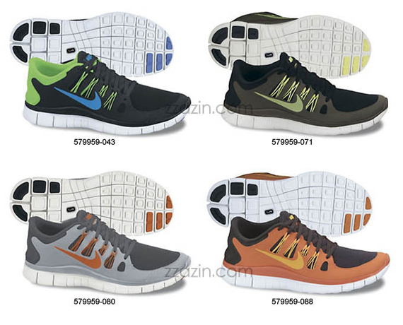 Nike Free 5.0 Colorways 2