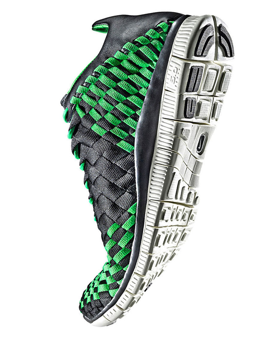 Nike Free Inneva Woven - Black - Poison Green - Sail - SneakerNews.com