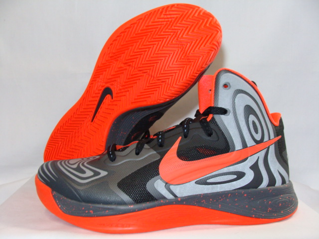 Nike Hyperfuse Grey Black Orange 4