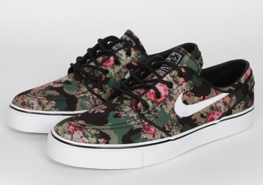 nike janoski floral digi camo 1