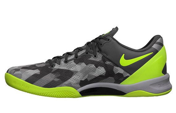 Release Reminder Nike Kobe 8 System Nike Kobe 8. Sport GreyVolt-Pure  Platinum 555035-063 030913 ...