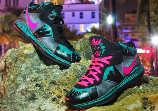 Nike LeBron 8 “South Beach 8.5” Customs by Twizz