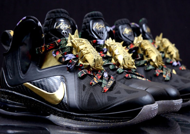 Nike LeBron 9 Elite “Watch The Throne” Customs by SmoothTip