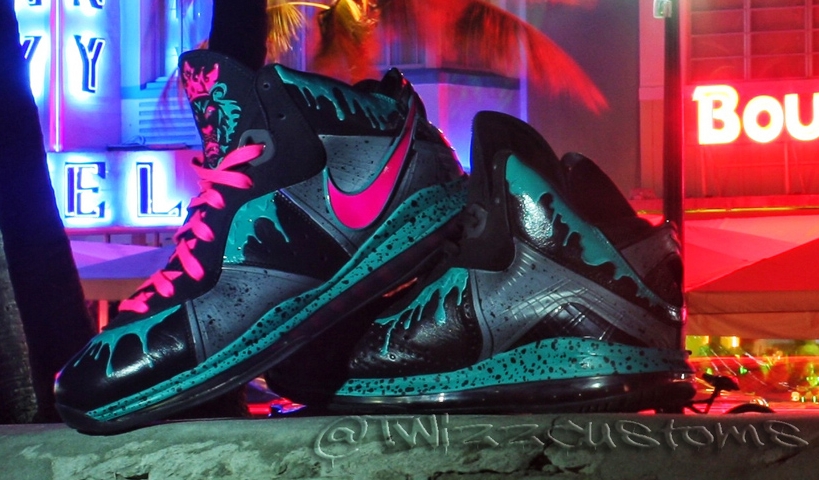 Nike Lebron South Beach 8 5 Customs 03