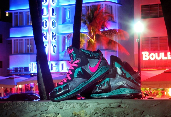 Nike Lebron South Beach 8 5 Customs 05